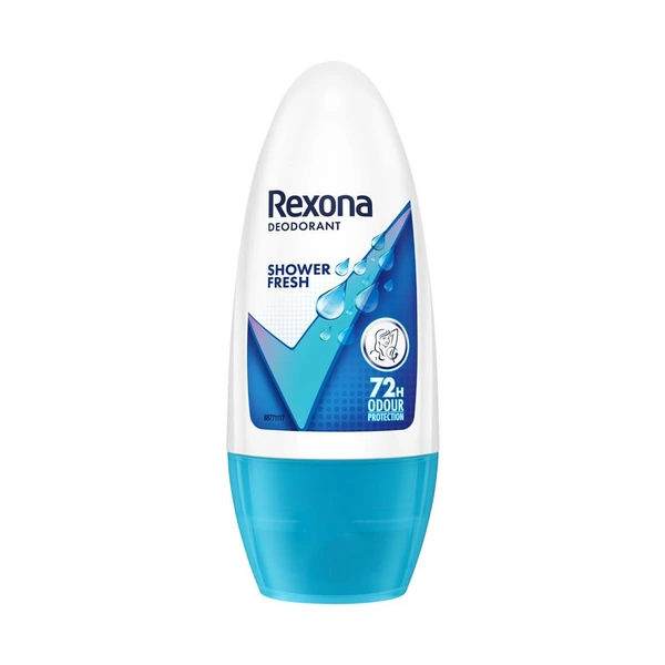Rexona Shower Fresh Underarm Roll On Deodorant For Women,50ml - 50ml, Rexona