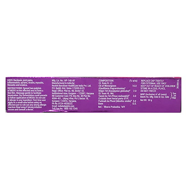 Moov Fast Pain Relief Cream - 50g - 50g, Moov