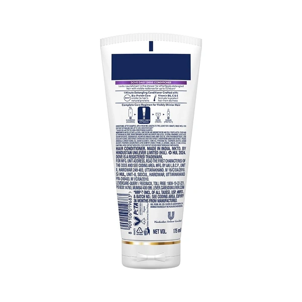 DOVE Daily Shine Conditioner  (175 ml) - 175ml, Dove
