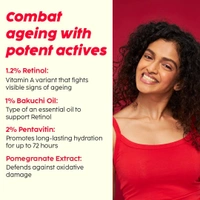 The Plant Fix Plix Pomegranate 1.20% Retinol & 1% Bakuchi Oil Anti Ageing Night Cream  (50 g) - 50g, Plix