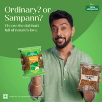 Tata Sampann Unpolished Kala (Black, Brown) Chana, 500g - 1Kg, Tata Sampann