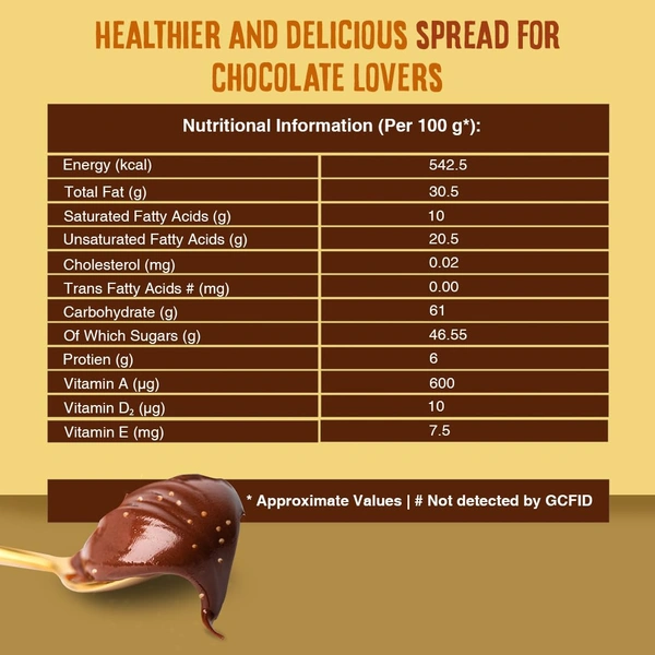 Nutralite Choco Spread Crunchy 275g - 275g, Nutralite