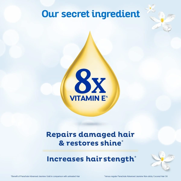 Parachute Advansed Jasmine Gold Hair Oil  500ml - 500ml, Parachute