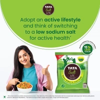 Tata Salt Lite, Low Sodium, 1kg - 1kg, Tata