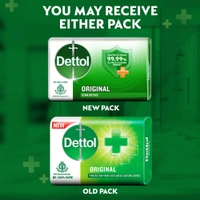 Dettol Original Germ Protection Bathing Soap Bar 125x5 - 125x5, Dettol