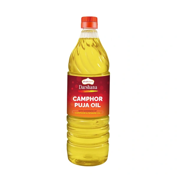 Shubhkart Darshana Camphor puja Oil 900ml - 900ml, Subhkart Darshana