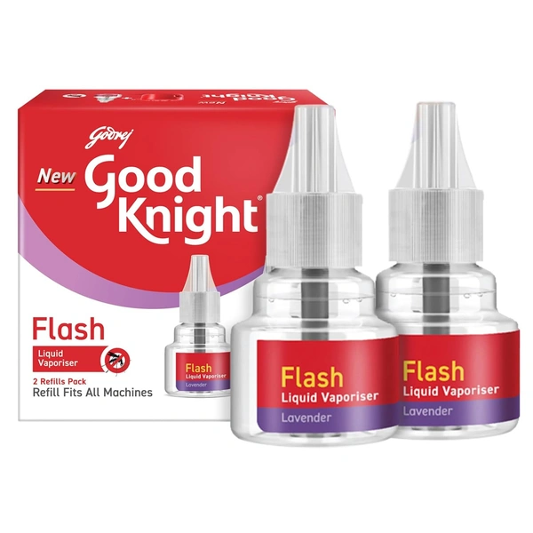 Good Knight Flash Liquid Vaporiser 2unit - 45ml, Good Knight