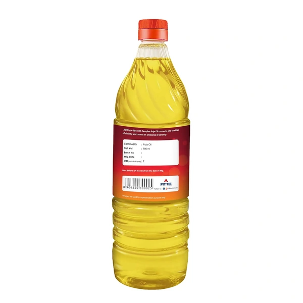 Shubhkart Darshana Camphor puja Oil 900ml - 900ml, Subhkart Darshana