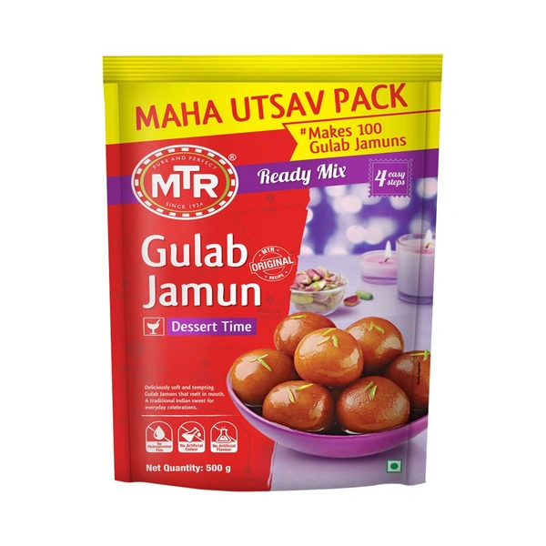 Gulab Jamun Mix 500g  - 500g, MTR