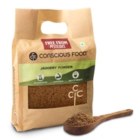 Conscious Food Natural Jaggery Powder, 1kg - 1Kg, Conscious Food