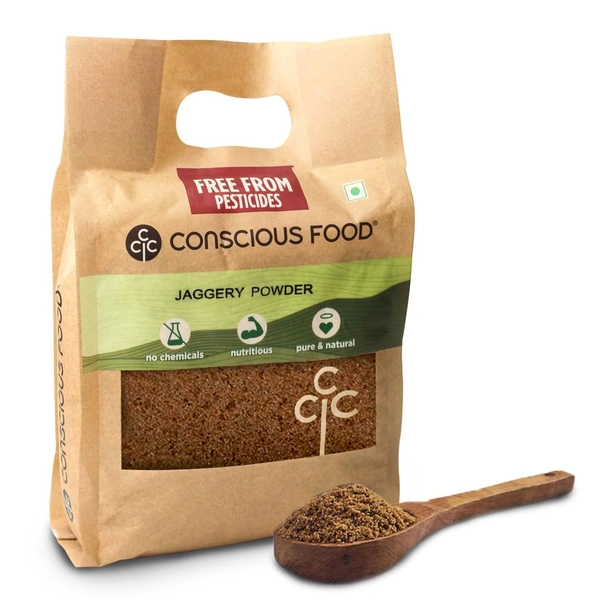 Conscious Food Natural Jaggery Powder, 1kg - 1Kg, Conscious Food