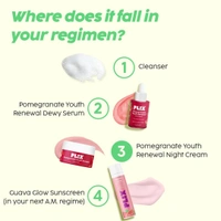 The Plant Fix Plix Pomegranate 1.20% Retinol & 1% Bakuchi Oil Anti Ageing Night Cream  (50 g) - 50g, Plix