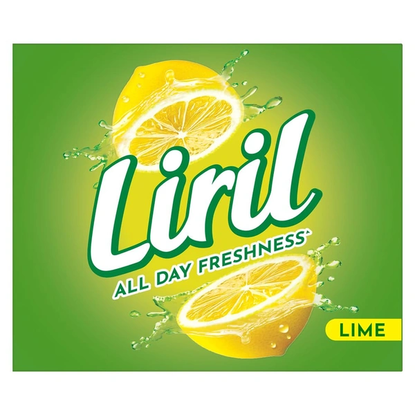 Liril Lime Soap,Refreshing Bathing Soap(Pack of 4) - 125 x 4, Lirill