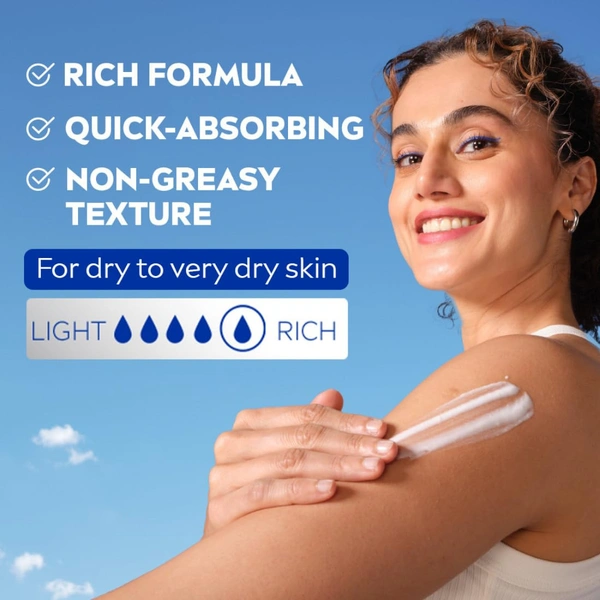 NIVEA Nourishing Body Milk Body Lotion -200ml - 200ml, Nivea