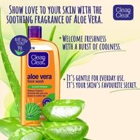 Clean & Clear Aloe Vera Face Wash - 240ml - 240ml, Clean & Clear