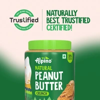 ALPINO Natural Peanut Butter Crunch - 400g - 400g, Alpino