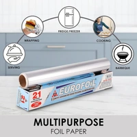Eurofoil Food Wrap Aluminium Foil 21 Mtr - 21Mtr, Eurofoil