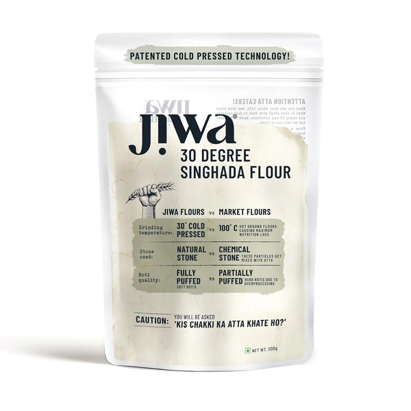 Jiwa 30 Degree Singhada Flour 200g - 200g, Jiva