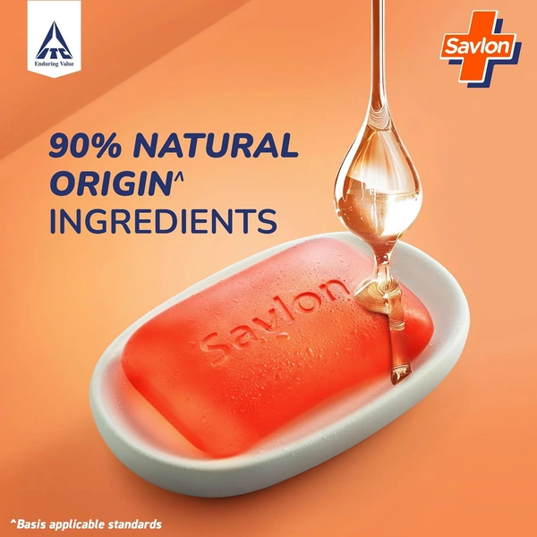 Savlon Moisturizing Glycerin Bathing soap(120g x 5) - 120 x 5, Savlon