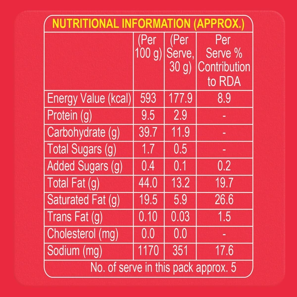 Crax Aloo Bhujia Namkeen 160g - 160g, Crax