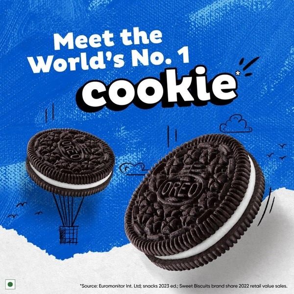 Oreo Original Biscuit 40g - 40g, Oreo