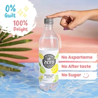 Paper Boat Lemon Lime Sparkling Water, 600ml - 600ml, Paper Boat