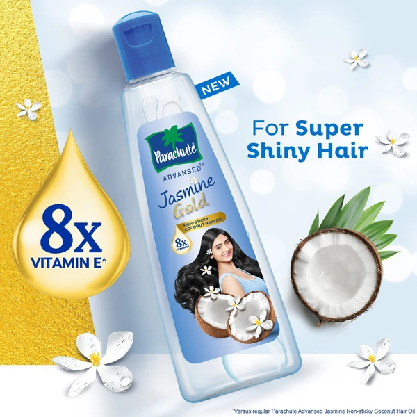 Parachute Advansed Jasmine Gold Hair Oil  500ml - 500ml, Parachute