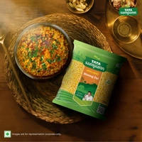 Tata Sampann Unpolished Moong Dal (Split), 1Kg  - 500g, Tata