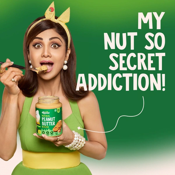ALPINO Natural Peanut Butter Crunch - 400g - 400g, Alpino