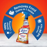 Lizol Kitchen Cleaner Spray - 450ml - 400ml, Lizol