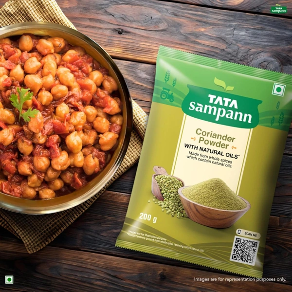 Tata Sampann Coriander Powder With Natural Oils, 200g - 200g, Tata Sampann