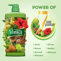 Dabur Vatika Health Shampoo - 1L - 1000ml, Dabur