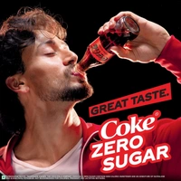 Coca-Cola Zero Sugar, No Calories Soft Drink Can, 300 Ml  - 300ml, coco cola