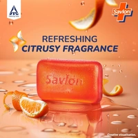 Savlon Moisturizing Glycerin Bathing soap(120g x 5) - 120 x 5, Savlon
