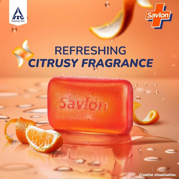 Savlon Moisturizing Glycerin Bathing soap(120g x 5) - 120 x 5, Savlon
