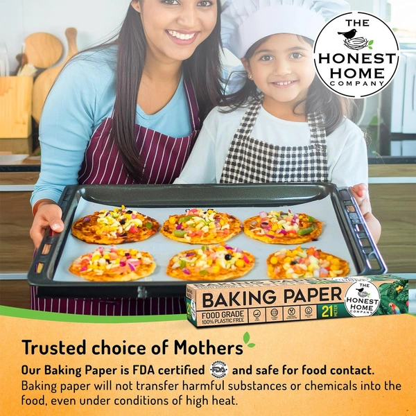 Honest Home Baking Paper Roll | 21 Meters  - 21Mtr, Honest Home