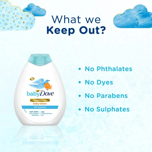 Baby Dove Rich Moisture Nourishing Baby Lotion 200ml - 200 ml