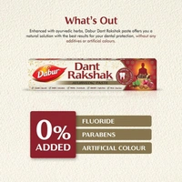 Dabur Dant Rakshak Tooth Paste -(175g x 2) - 175gx2, Dabur
