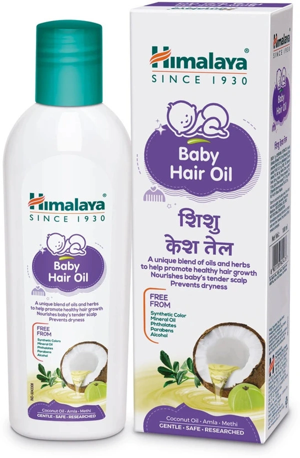 Himalaya Baby Hair Oil 100 ml - 100 ml