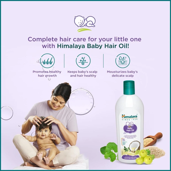 Himalaya Baby Hair Oil 100 ml - 100 ml