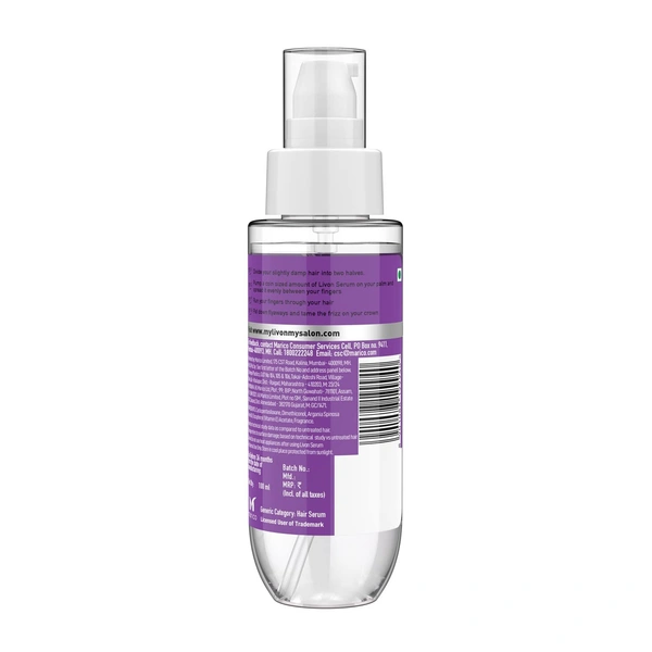 Livon Serum for Rough & Dry Hair, 100 ml  - 100ml, Livon