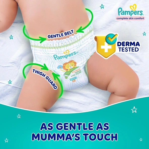 Pampers Complete Skin Comfort Pants, (S) 86 Count, 4-8 kg - Small (4-8 Kg), Pampers