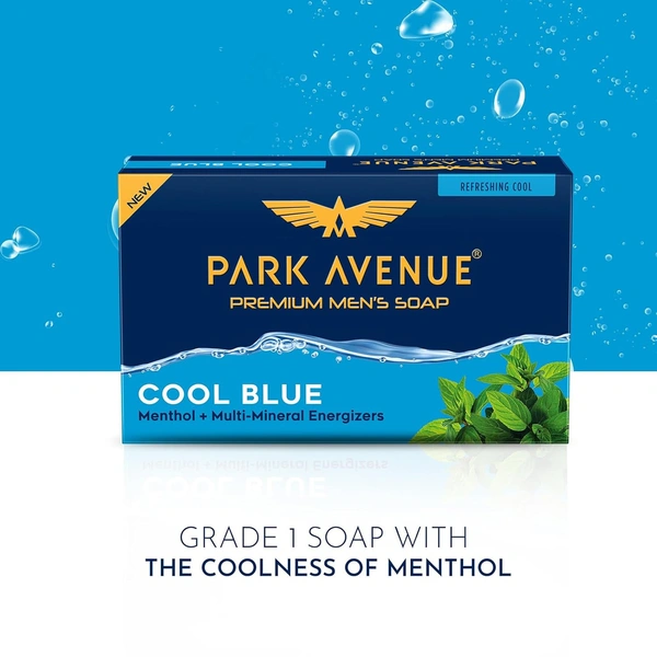 Park Avenue Premium Men’s Soaps (125gx4) - 125gx4, Park Avenue