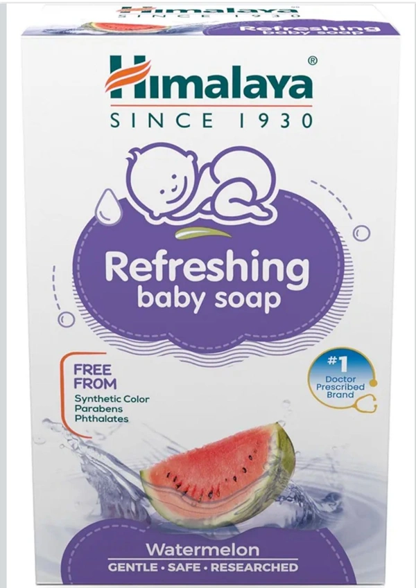 Himalaya Refreshing Baby Soap, 75g - 75g