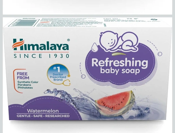 Himalaya Refreshing Baby Soap, 75g - 75g