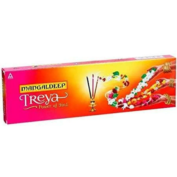 MANGALDEEP Treya 3in1 Agarbatti -95g - 95g, MANGALDEEP