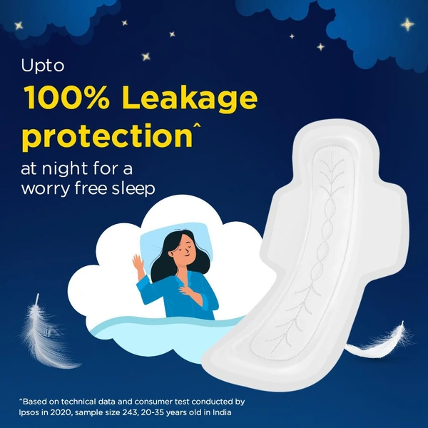 Stayfree Secure Nights XXL | 40 Pads - XXL (320MM), Stayfree