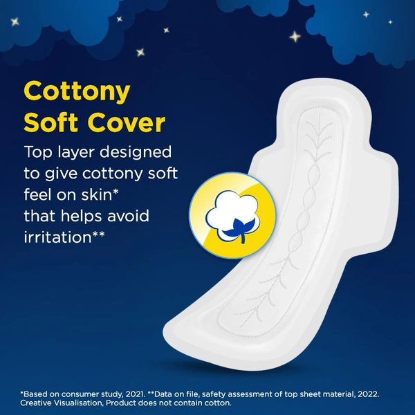 Stayfree Secure Nights XXL | 40 Pads - XXL (320MM), Stayfree