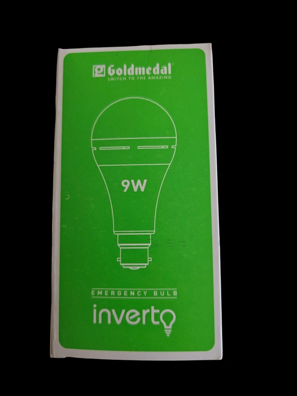Goldmedal 9W Rechargable LED Bulb one year Warranty - 1 piece