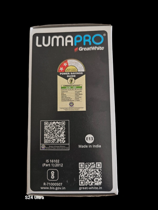 Greatewhite LUMAPRO Led bulb 23W high glow - 6 piece